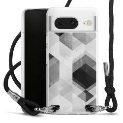 Carry Case Transparent Fabric black/silver