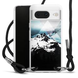 Carry Case Transparent Fabric black/silver