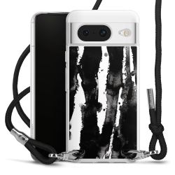 Carry Case Transparent Fabric black/silver