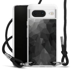 Carry Case Transparent Fabric black/silver