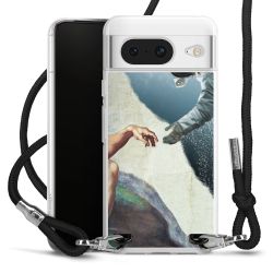 Carry Case Transparent Fabric black/silver