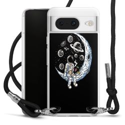 Carry Case Transparent Fabric black/silver