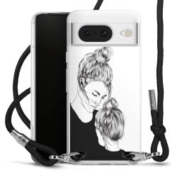 Carry Case Transparent Fabric black/silver