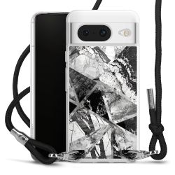 Carry Case Transparent Fabric black/silver