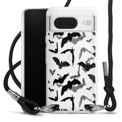 Carry Case Transparent Fabric black/silver