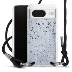 Carry Case Transparent Fabric black/silver