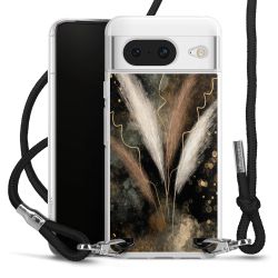 Carry Case Transparent Fabric black/silver