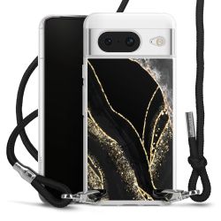 Carry Case Transparent Fabric black/silver