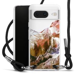 Carry Case Transparent Fabric black/silver