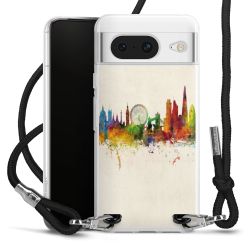 Carry Case Transparent Fabric black/silver