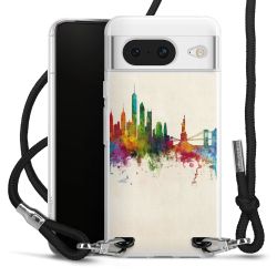 Carry Case Transparent Fabric black/silver