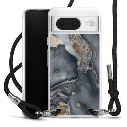 Carry Case Transparent Fabric black/silver