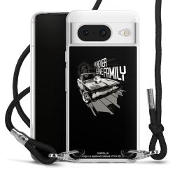 Carry Case Transparent Fabric black/silver