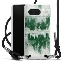 Carry Case Transparent Fabric black/silver