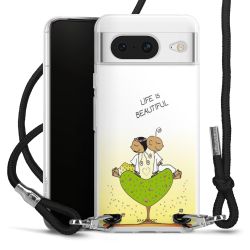 Carry Case Stoff schwarz/silber