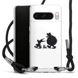 Carry Case Stoff schwarz/silber