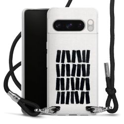 Carry Case Transparent Fabric black/silver