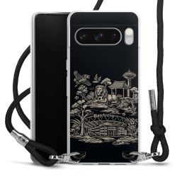 Carry Case Stoff schwarz/silber