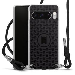 Carry Case Fabric black/silver