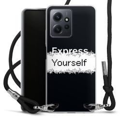 Carry Case Fabric black/silver