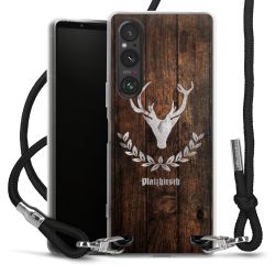 Carry Case Stoff schwarz/silber