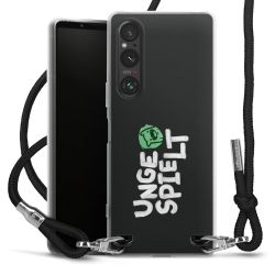 Carry Case Stoff schwarz/silber