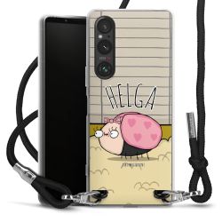 Carry Case Stoff schwarz/silber