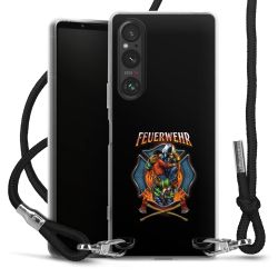 Carry Case Stoff schwarz/silber