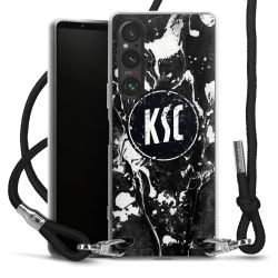 Carry Case Stoff schwarz/silber