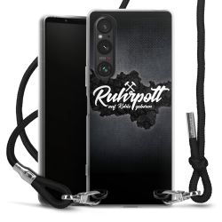 Carry Case Stoff schwarz/silber