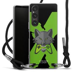 Carry Case Stoff schwarz/silber