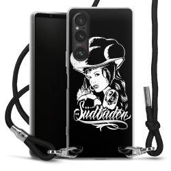 Carry Case Stoff schwarz/silber