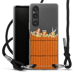 Carry Case Stoff schwarz/silber