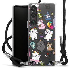 Carry Case Stoff schwarz/silber