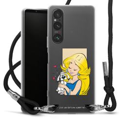 Carry Case Stoff schwarz/silber