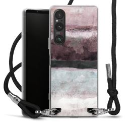 Carry Case Transparent Fabric black/silver