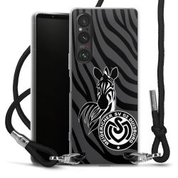 Carry Case Stoff schwarz/silber