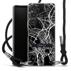 Carry Case Stoff schwarz/silber