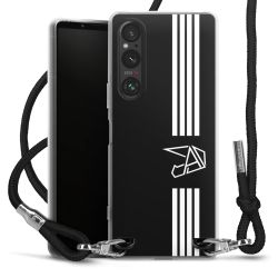 Carry Case Stoff schwarz/silber