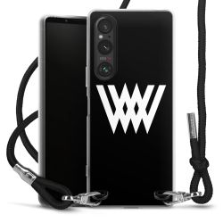 Carry Case Stoff schwarz/silber