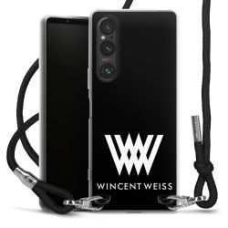 Carry Case Stoff schwarz/silber