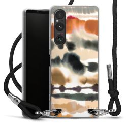 Carry Case Transparent Fabric black/silver