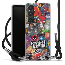 Carry Case Stoff schwarz/silber