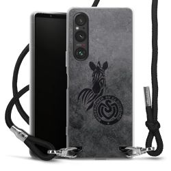 Carry Case Stoff schwarz/silber