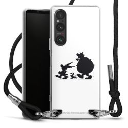 Carry Case Stoff schwarz/silber