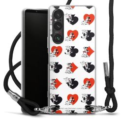 Carry Case Stoff schwarz/silber