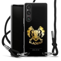 Carry Case Stoff schwarz/silber