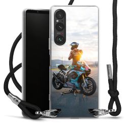 Carry Case Stoff schwarz/silber