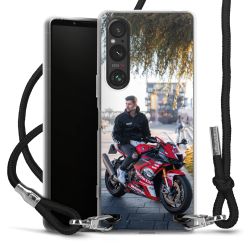 Carry Case Stoff schwarz/silber