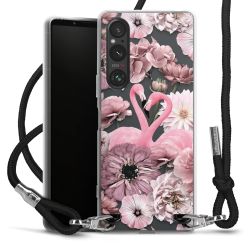 Carry Case Transparent Fabric black/silver